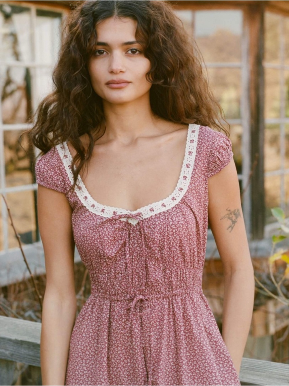 Christy Dawn Kelly Dress Heart Floral